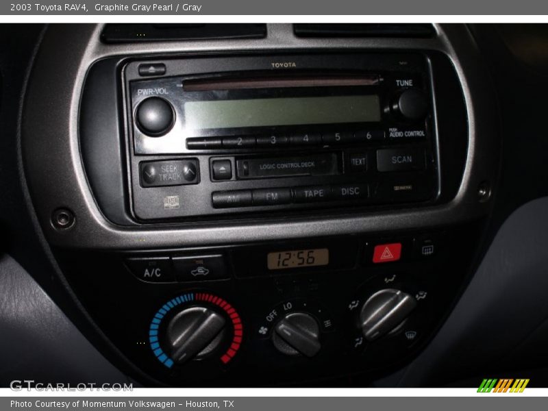 Graphite Gray Pearl / Gray 2003 Toyota RAV4