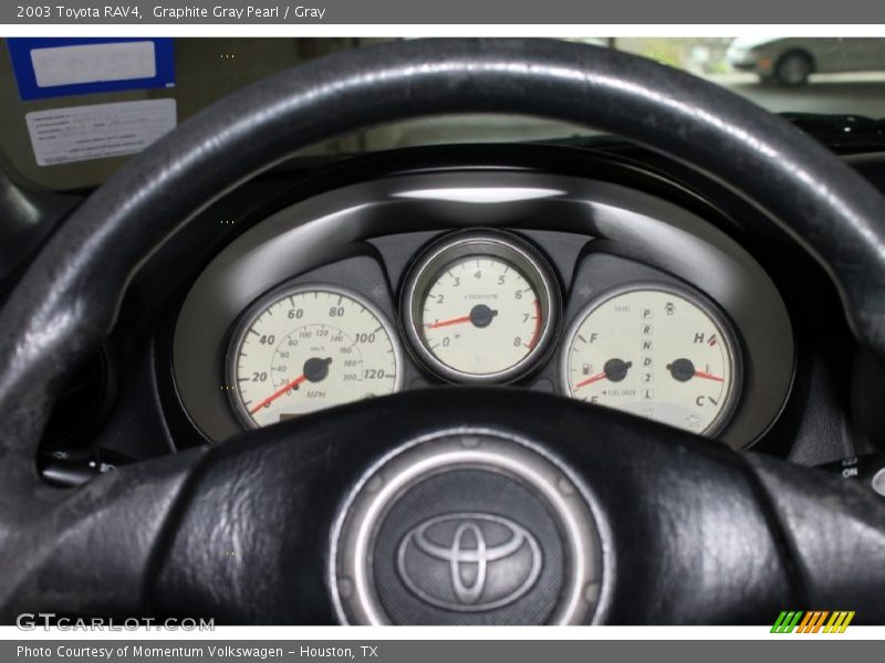Graphite Gray Pearl / Gray 2003 Toyota RAV4