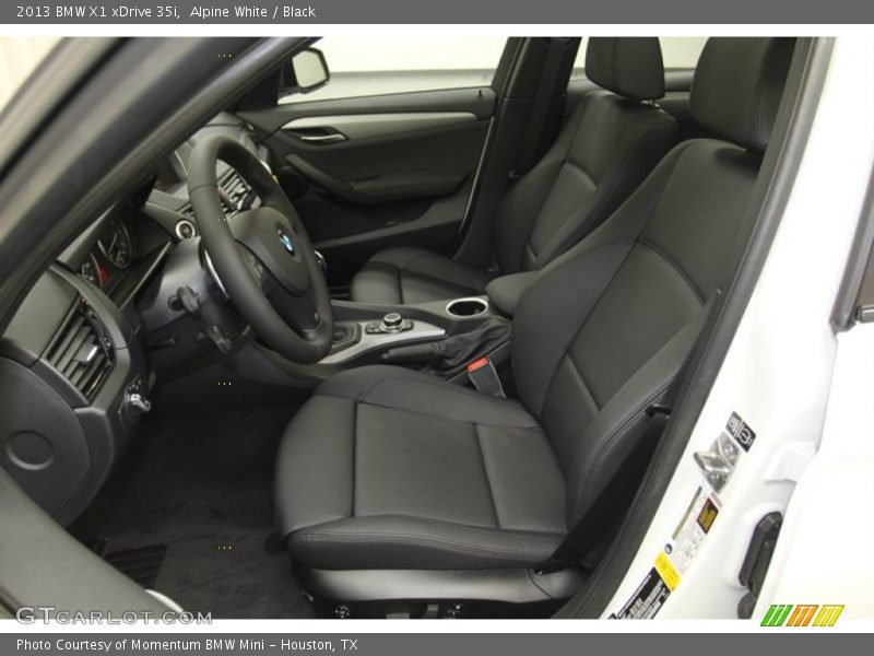  2013 X1 xDrive 35i Black Interior