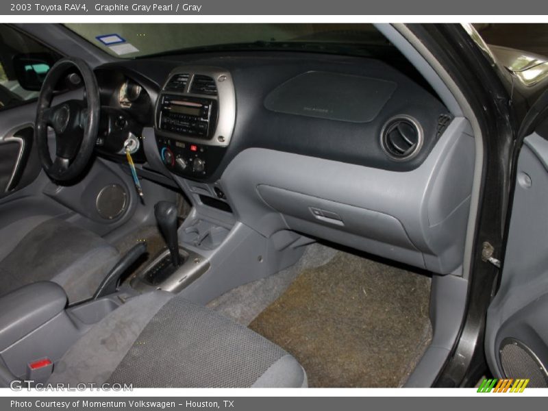 Graphite Gray Pearl / Gray 2003 Toyota RAV4