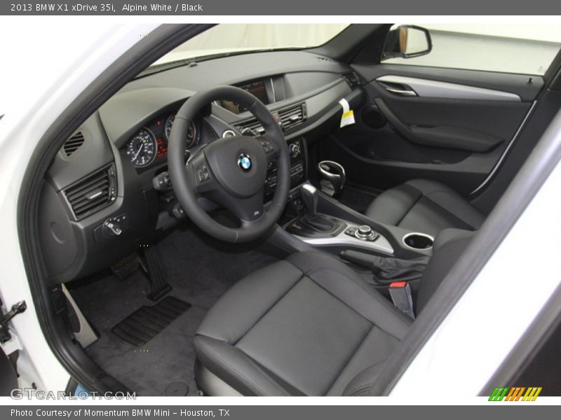 2013 X1 xDrive 35i Black Interior