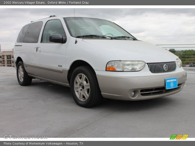 Oxford White / Portland Gray 2002 Mercury Villager Estate