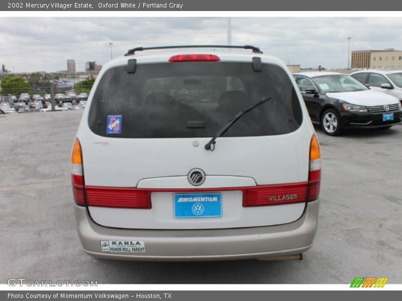 Oxford White / Portland Gray 2002 Mercury Villager Estate