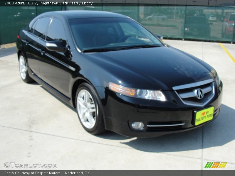 Nighthawk Black Pearl / Ebony 2008 Acura TL 3.2