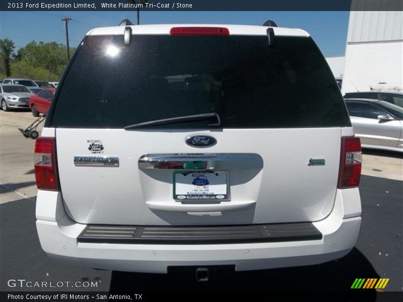 White Platinum Tri-Coat / Stone 2013 Ford Expedition Limited