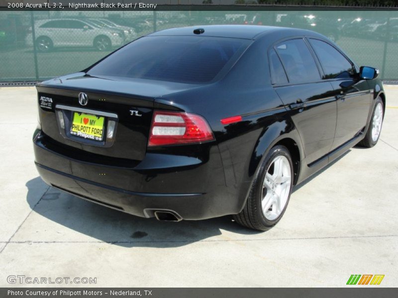 Nighthawk Black Pearl / Ebony 2008 Acura TL 3.2