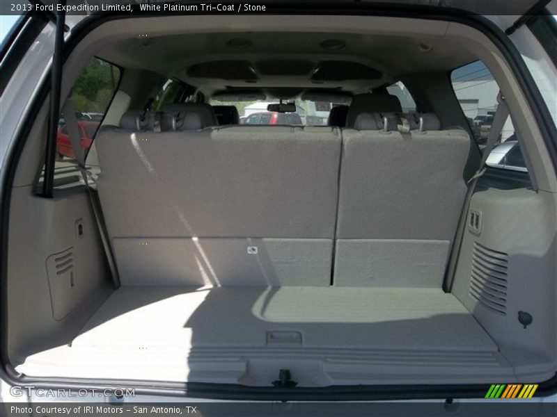 White Platinum Tri-Coat / Stone 2013 Ford Expedition Limited