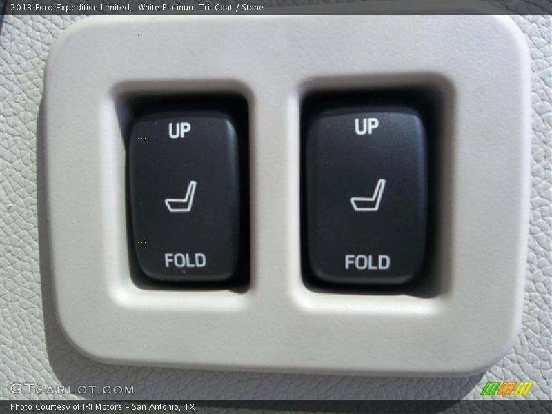 White Platinum Tri-Coat / Stone 2013 Ford Expedition Limited