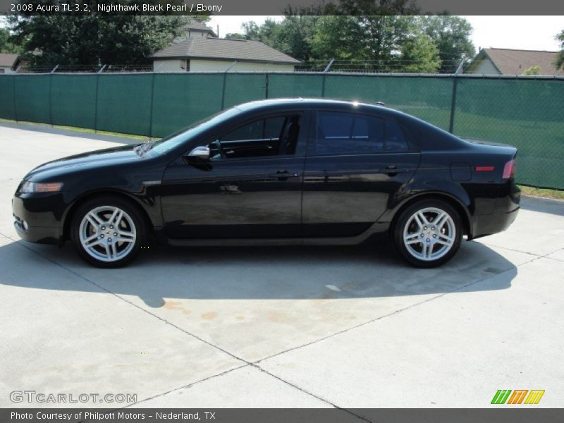Nighthawk Black Pearl / Ebony 2008 Acura TL 3.2