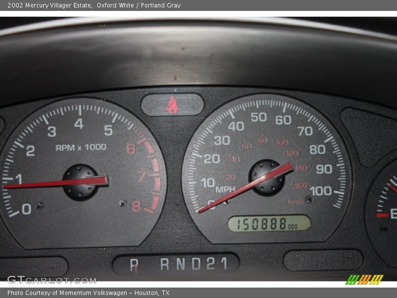 Oxford White / Portland Gray 2002 Mercury Villager Estate