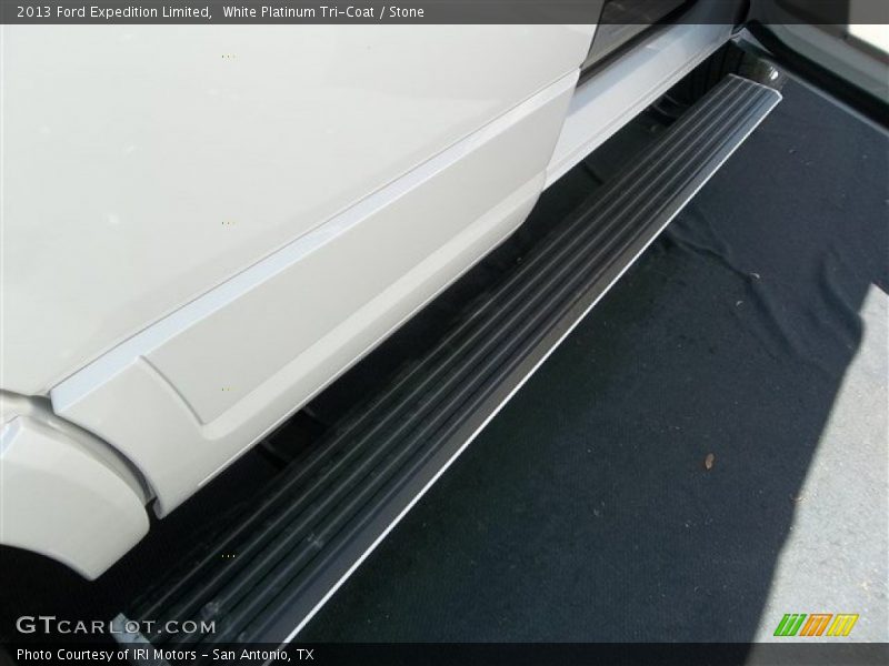 White Platinum Tri-Coat / Stone 2013 Ford Expedition Limited