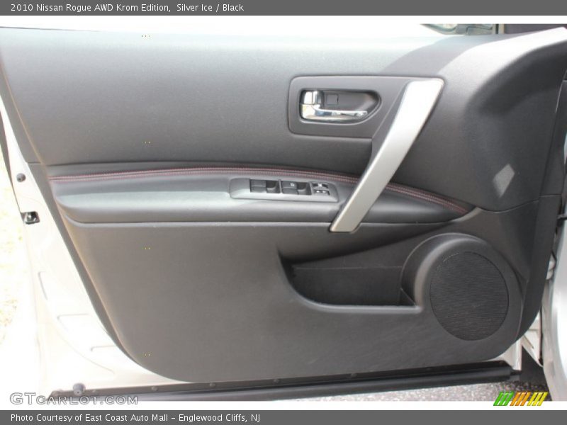 Silver Ice / Black 2010 Nissan Rogue AWD Krom Edition