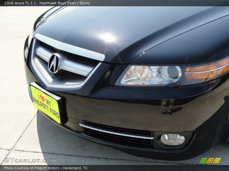Nighthawk Black Pearl / Ebony 2008 Acura TL 3.2