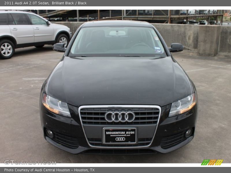 Brilliant Black / Black 2011 Audi A4 2.0T Sedan