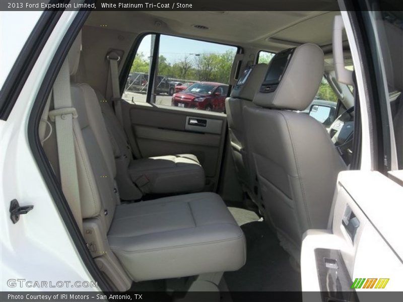 White Platinum Tri-Coat / Stone 2013 Ford Expedition Limited