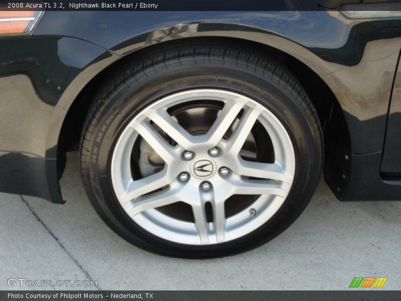 Nighthawk Black Pearl / Ebony 2008 Acura TL 3.2