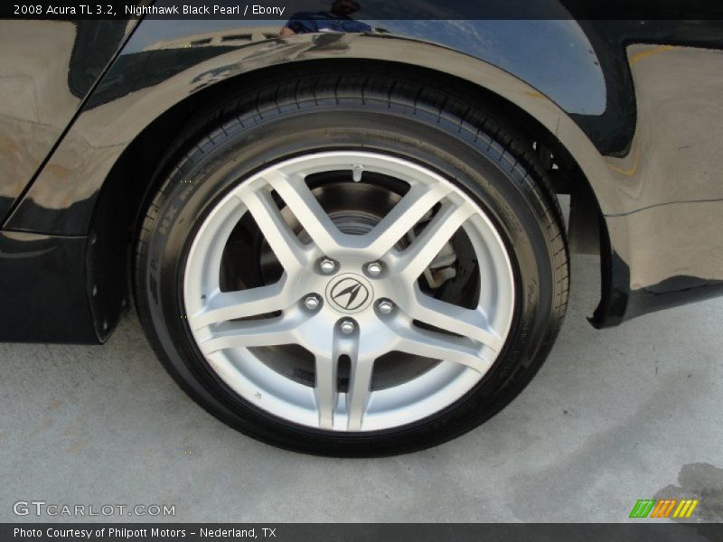Nighthawk Black Pearl / Ebony 2008 Acura TL 3.2