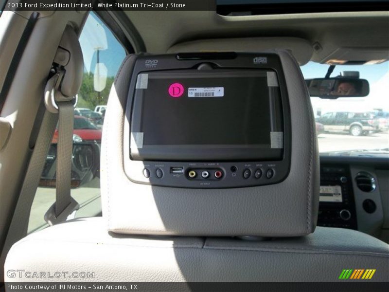 White Platinum Tri-Coat / Stone 2013 Ford Expedition Limited