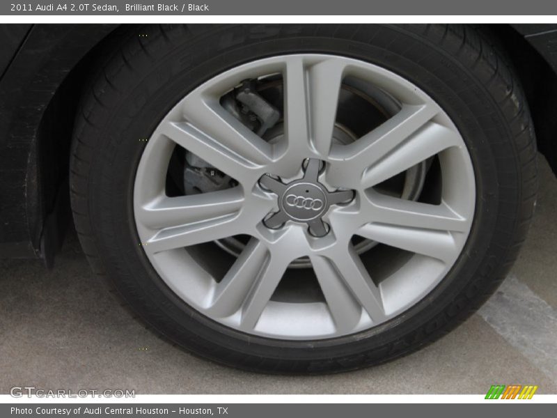Brilliant Black / Black 2011 Audi A4 2.0T Sedan