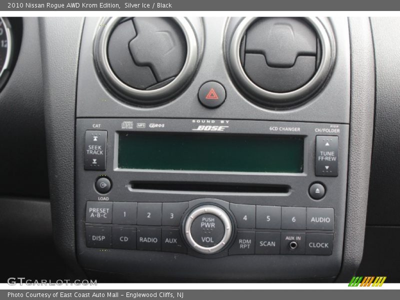Silver Ice / Black 2010 Nissan Rogue AWD Krom Edition