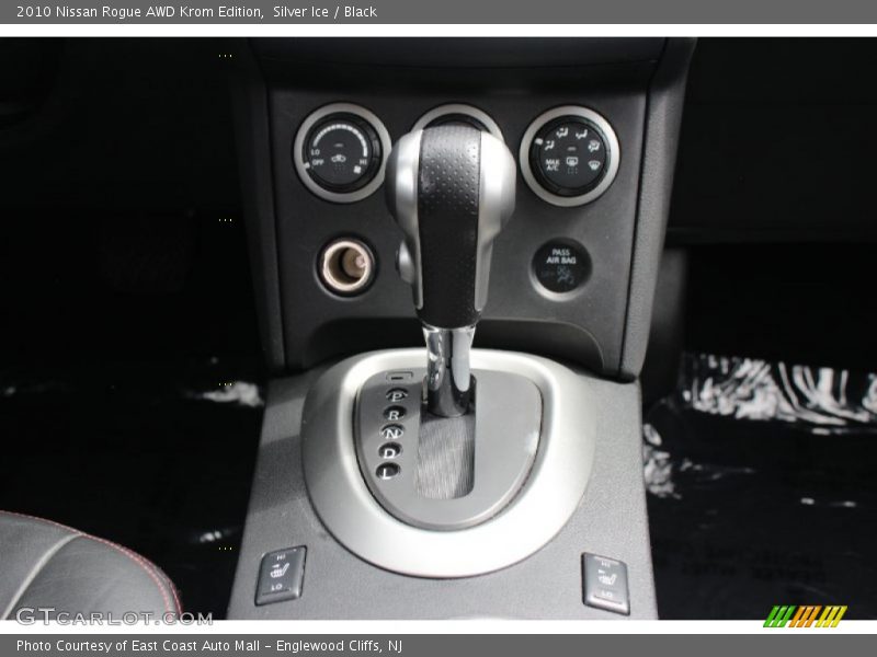 Silver Ice / Black 2010 Nissan Rogue AWD Krom Edition