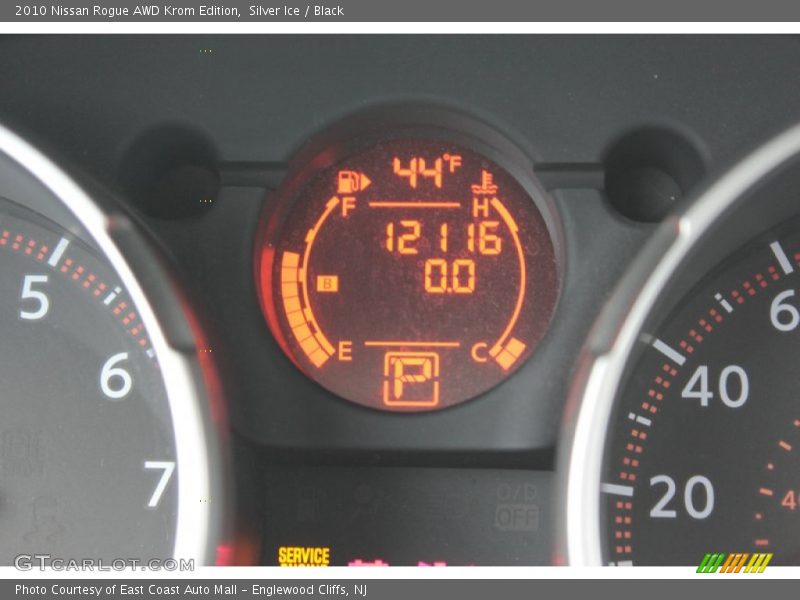 Silver Ice / Black 2010 Nissan Rogue AWD Krom Edition