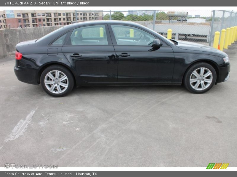 Brilliant Black / Black 2011 Audi A4 2.0T Sedan