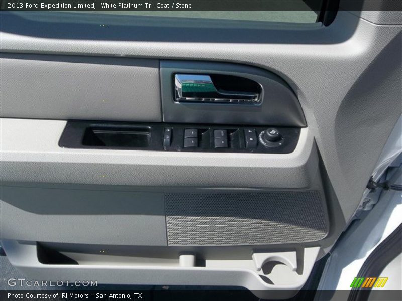 White Platinum Tri-Coat / Stone 2013 Ford Expedition Limited
