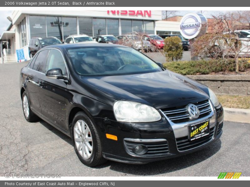 Black / Anthracite Black 2006 Volkswagen Jetta 2.0T Sedan