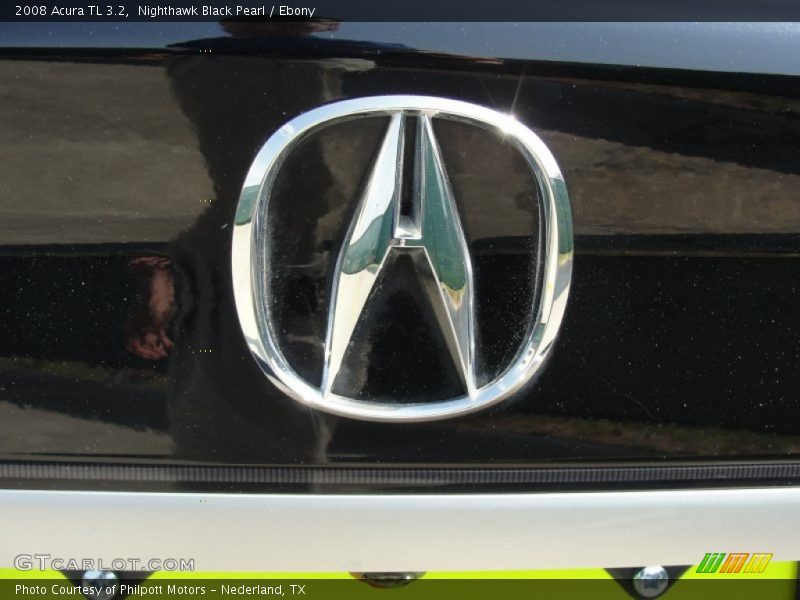 Nighthawk Black Pearl / Ebony 2008 Acura TL 3.2