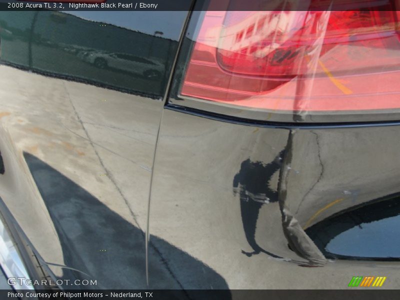 Nighthawk Black Pearl / Ebony 2008 Acura TL 3.2