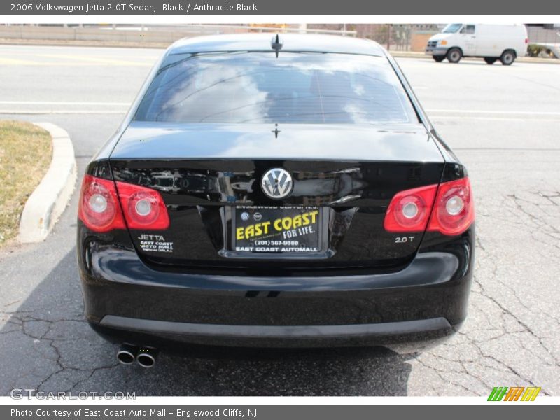 Black / Anthracite Black 2006 Volkswagen Jetta 2.0T Sedan