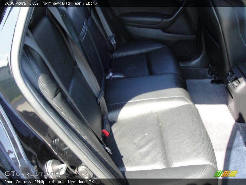 Nighthawk Black Pearl / Ebony 2008 Acura TL 3.2