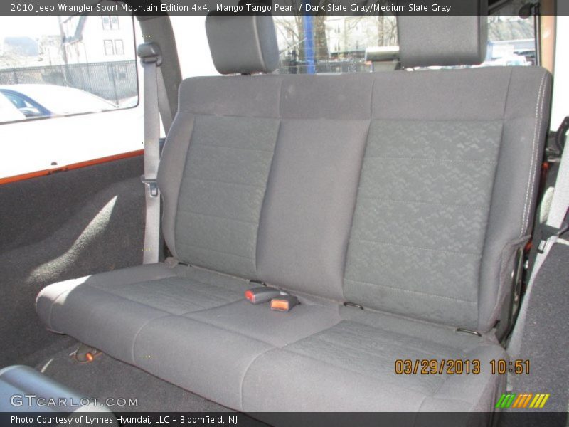 Mango Tango Pearl / Dark Slate Gray/Medium Slate Gray 2010 Jeep Wrangler Sport Mountain Edition 4x4
