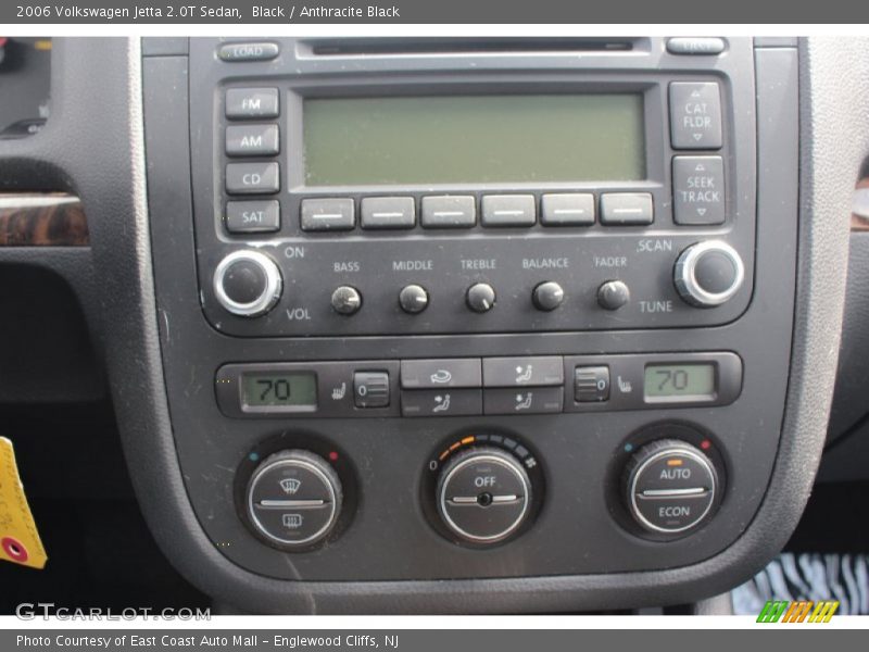 Black / Anthracite Black 2006 Volkswagen Jetta 2.0T Sedan