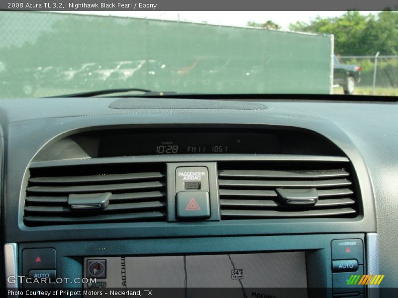 Nighthawk Black Pearl / Ebony 2008 Acura TL 3.2