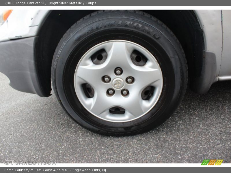 Bright Silver Metallic / Taupe 2002 Dodge Caravan SE