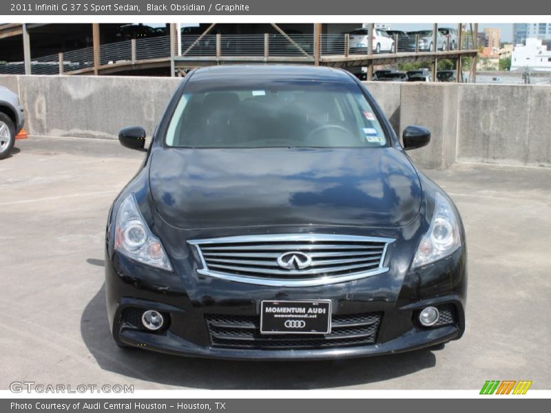 Black Obsidian / Graphite 2011 Infiniti G 37 S Sport Sedan