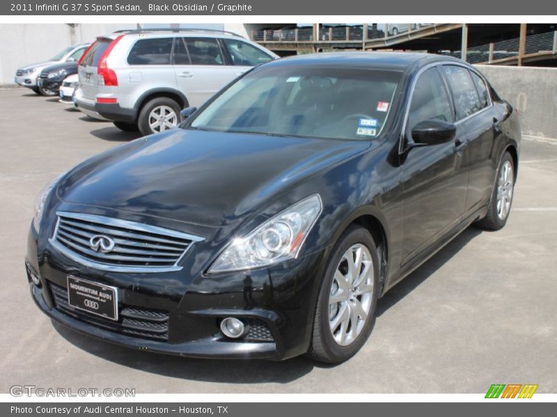 Black Obsidian / Graphite 2011 Infiniti G 37 S Sport Sedan