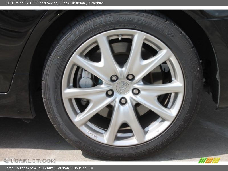 Black Obsidian / Graphite 2011 Infiniti G 37 S Sport Sedan