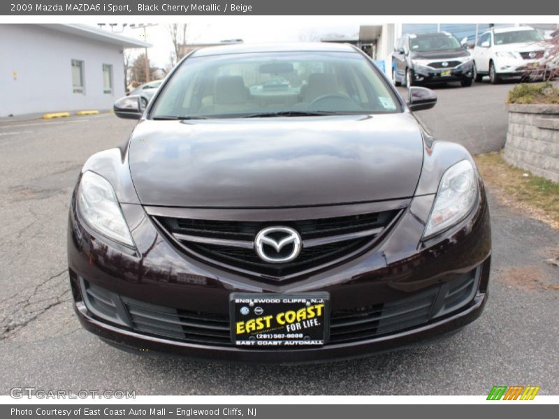 Black Cherry Metallic / Beige 2009 Mazda MAZDA6 i Sport