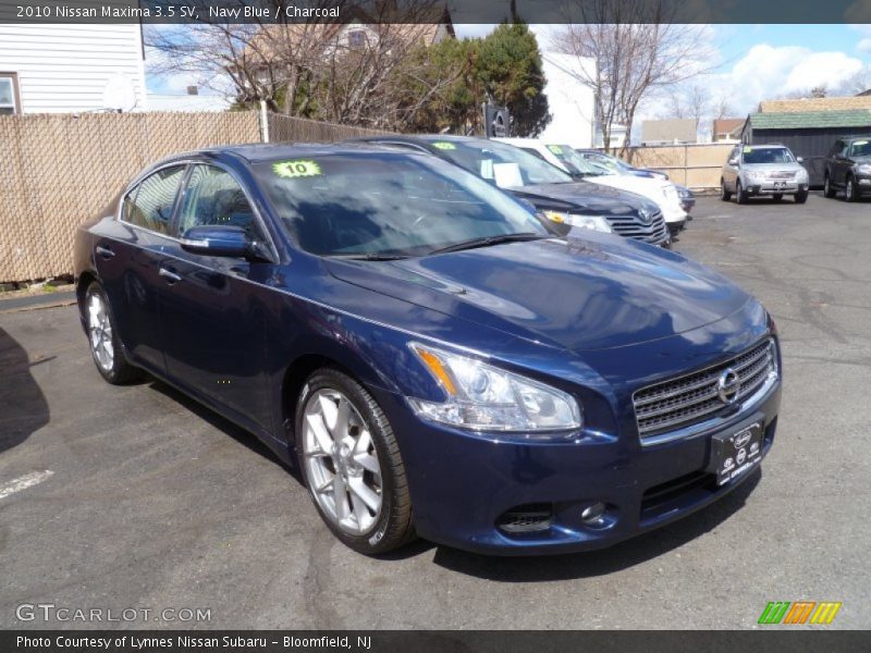Navy Blue / Charcoal 2010 Nissan Maxima 3.5 SV