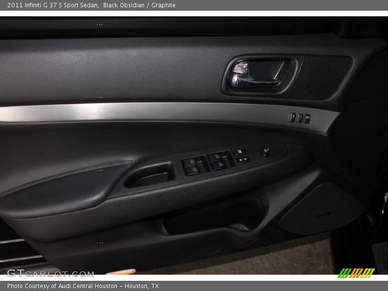 Black Obsidian / Graphite 2011 Infiniti G 37 S Sport Sedan