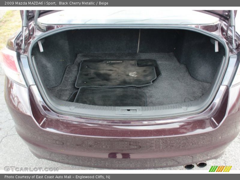 Black Cherry Metallic / Beige 2009 Mazda MAZDA6 i Sport