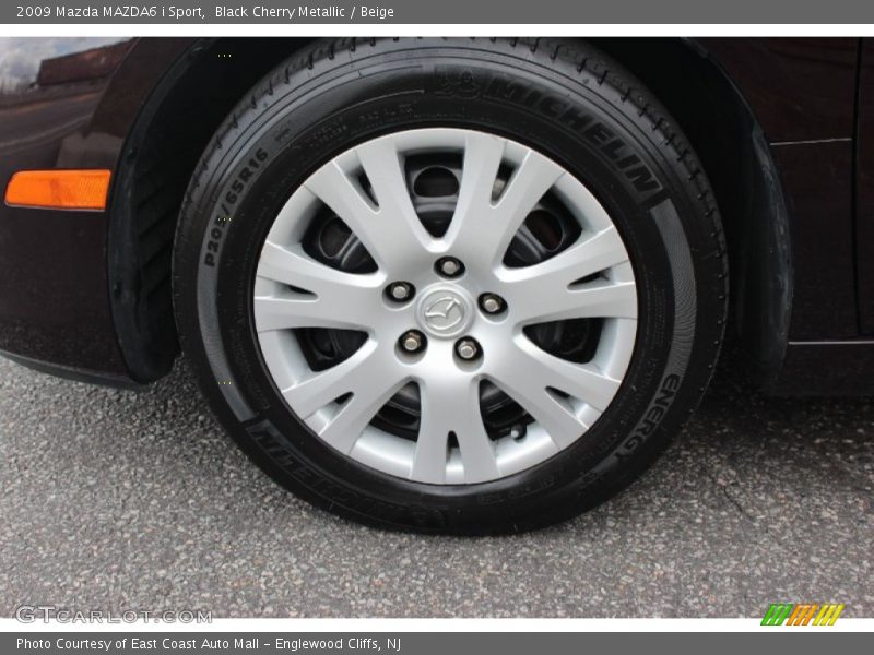 Black Cherry Metallic / Beige 2009 Mazda MAZDA6 i Sport