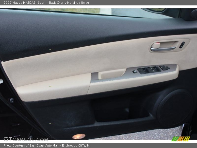 Black Cherry Metallic / Beige 2009 Mazda MAZDA6 i Sport