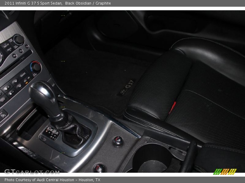 Black Obsidian / Graphite 2011 Infiniti G 37 S Sport Sedan