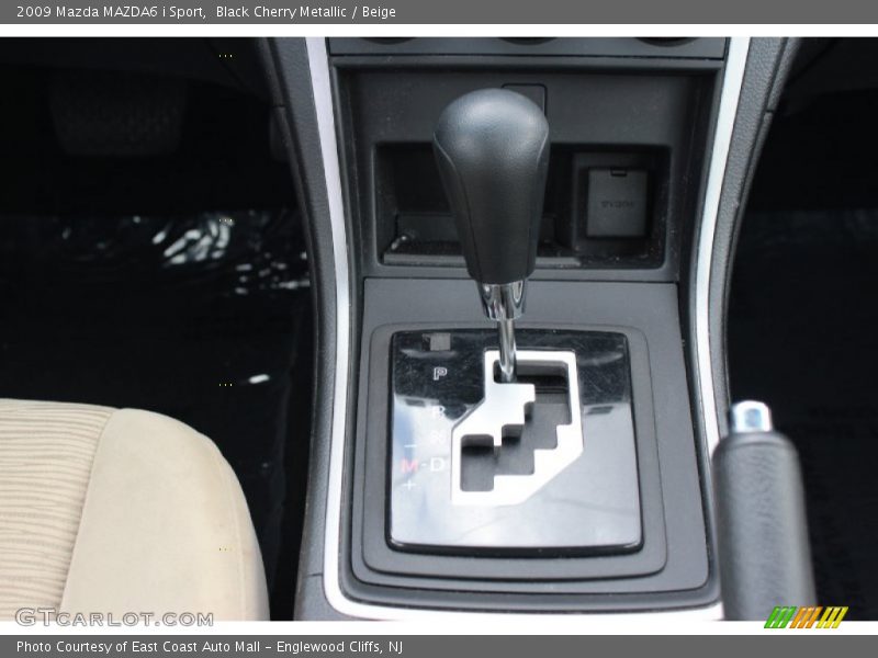 Black Cherry Metallic / Beige 2009 Mazda MAZDA6 i Sport