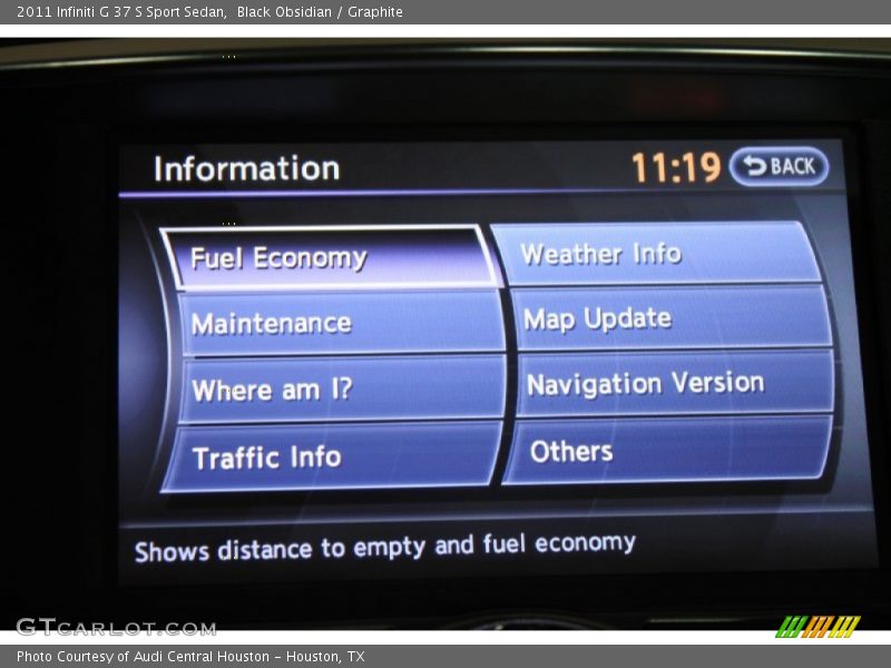 Black Obsidian / Graphite 2011 Infiniti G 37 S Sport Sedan