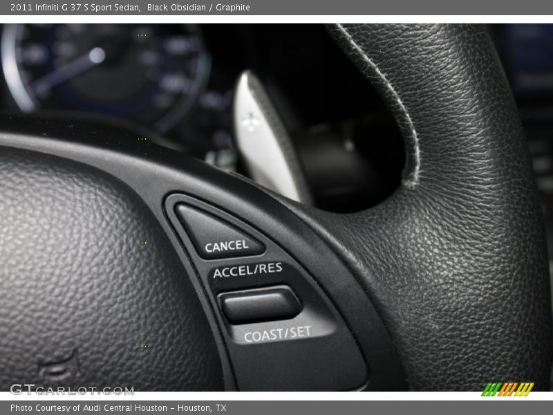 Black Obsidian / Graphite 2011 Infiniti G 37 S Sport Sedan